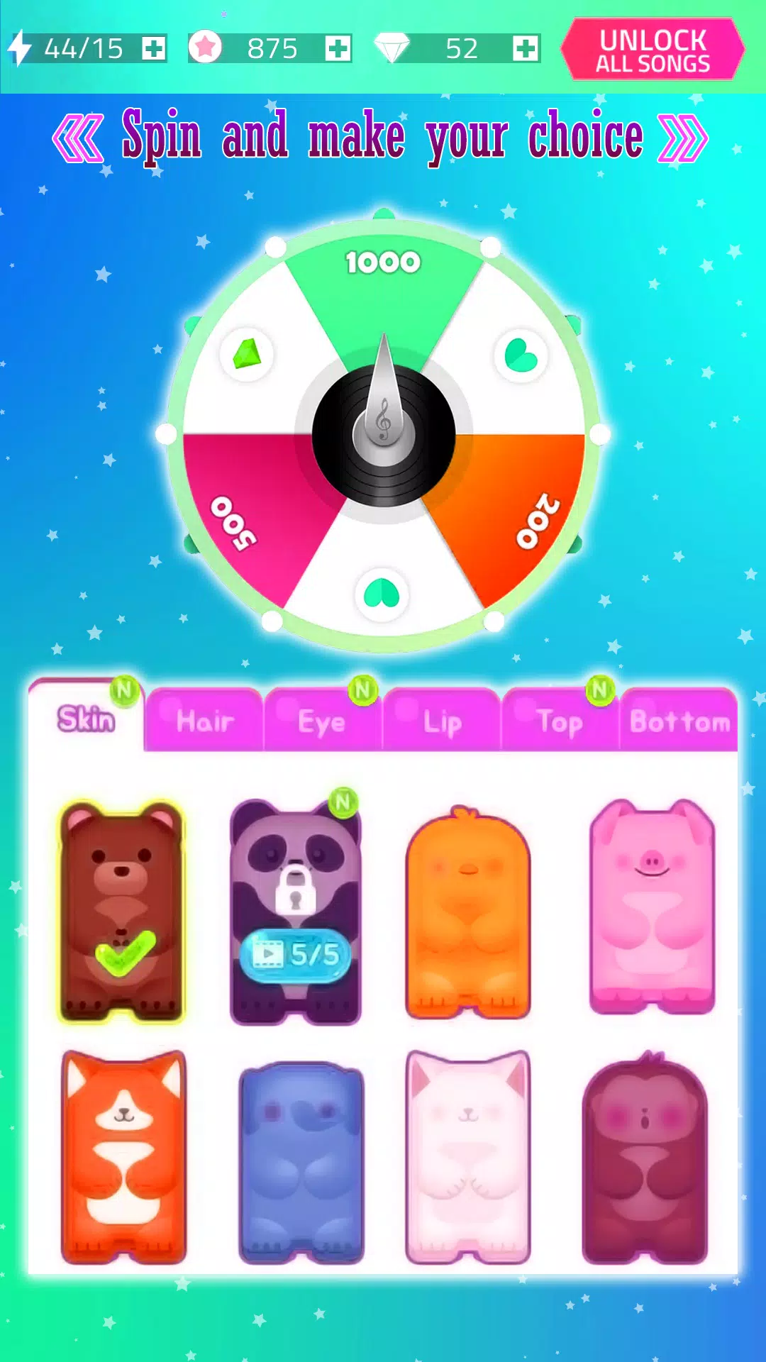 Maria Clara e JP Tiles Game