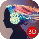 Sonnerie musique 3D de haute qualité icône