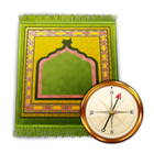 Temps de Prières: Qibla & Azan icône