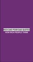 Rich Dad Poor Dad Quotes Cartaz