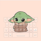 baby yoda keyboard icône