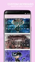 Anime Keyboard Theme Gacha Lif ảnh chụp màn hình 2