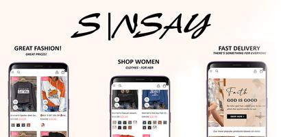 sinsay online store постер