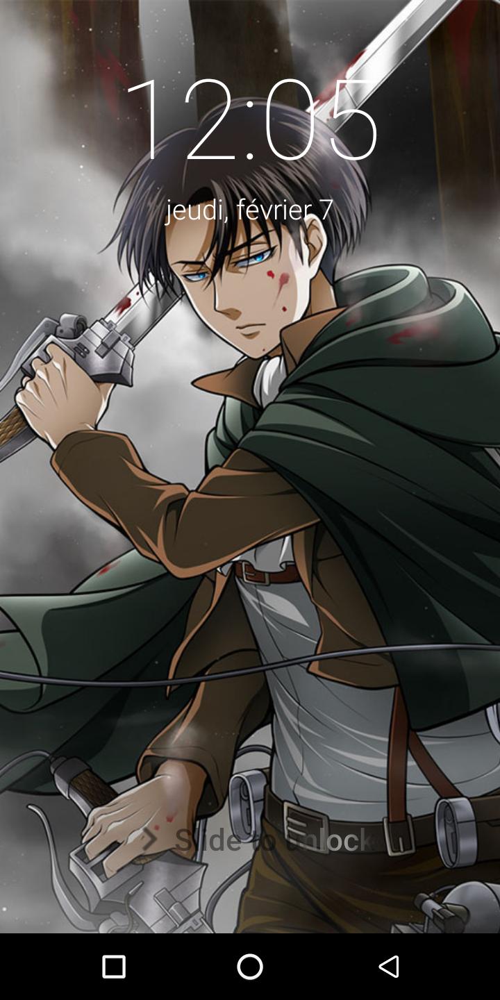 New Levi Ackerman Lock Screen For Android Apk Download