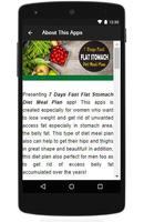 FAST FLAT STOMACH DIET captura de pantalla 1