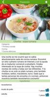 Recetas de sopa captura de pantalla 3