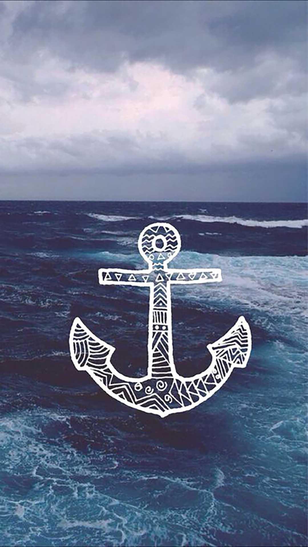 якорь и море