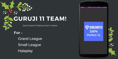 Daily Playing Team & News - Dream11 and IPL Team Affiche