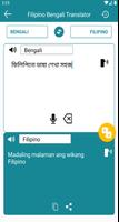 Bengali to Filipino Translation capture d'écran 1