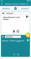 Malayalam Indonesian Translation capture d'écran 1