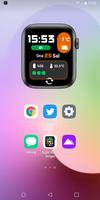 Apple Watch Widget plakat