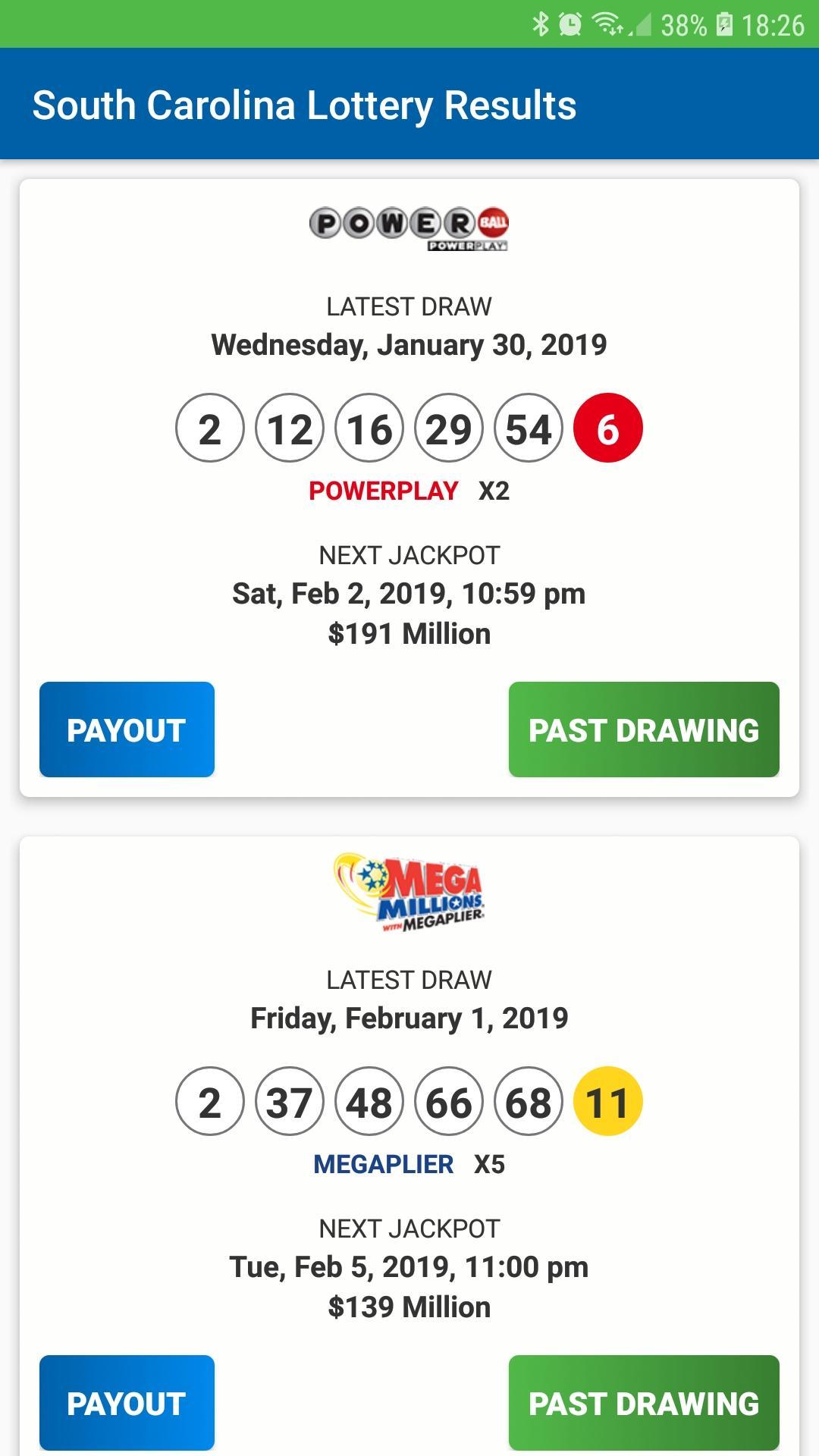South Carolina Lottery Results APK for Android Download