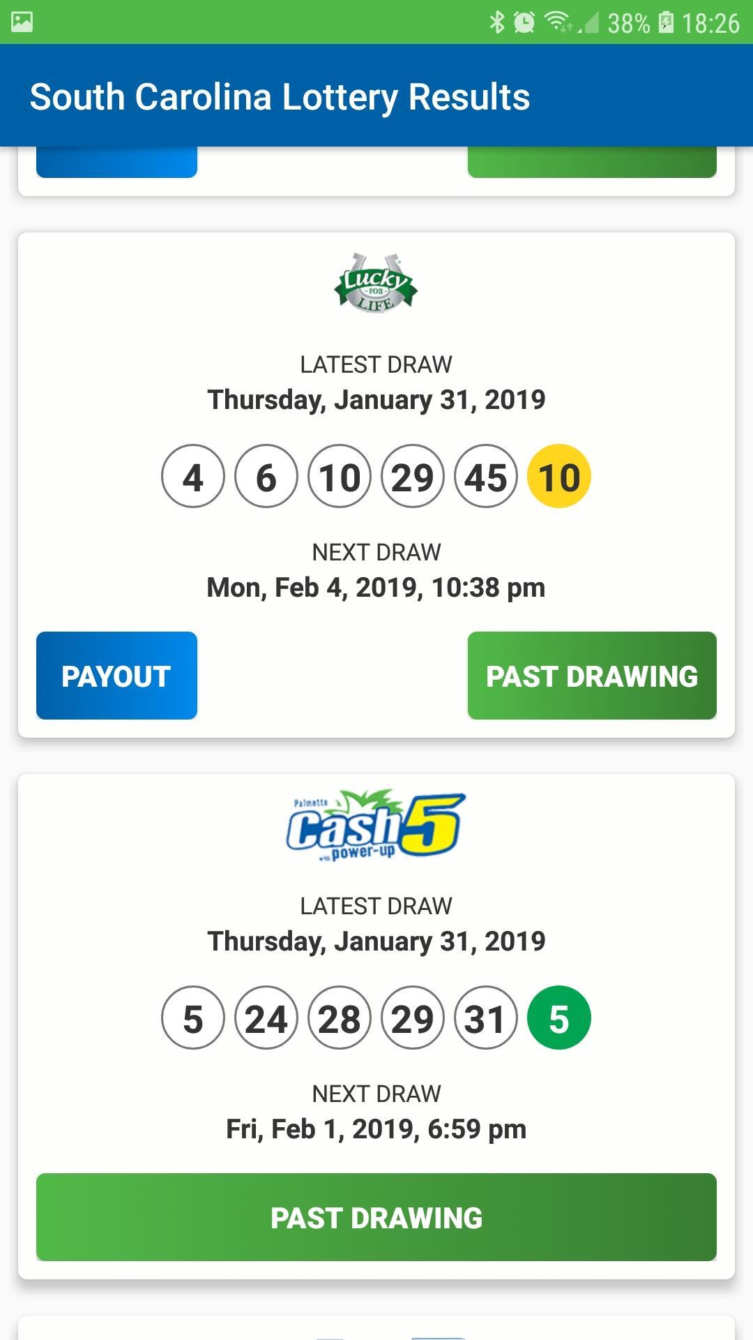 South Carolina Lottery Results APK for Android Download