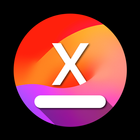 Transparent iOS X - Home Bar আইকন
