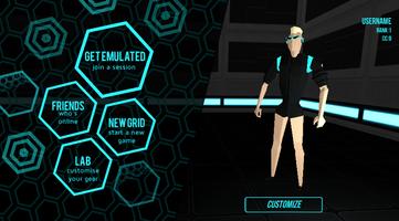 EMULATED: The Grid الملصق
