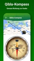 Qibla-Richtung: Kaaba-Kompass Plakat