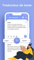 Traducteur vocal, photo, texte capture d'écran 3