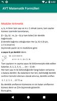 AYT matematik formülleri Screenshot 2