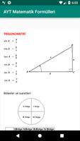 AYT matematik formülleri capture d'écran 3