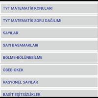 TYT Matematik Formülleri-poster