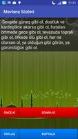 Mevlana Sözleri स्क्रीनशॉट 1