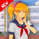 Anime High School Girl 3D: Japanese Simulator 2021 アイコン