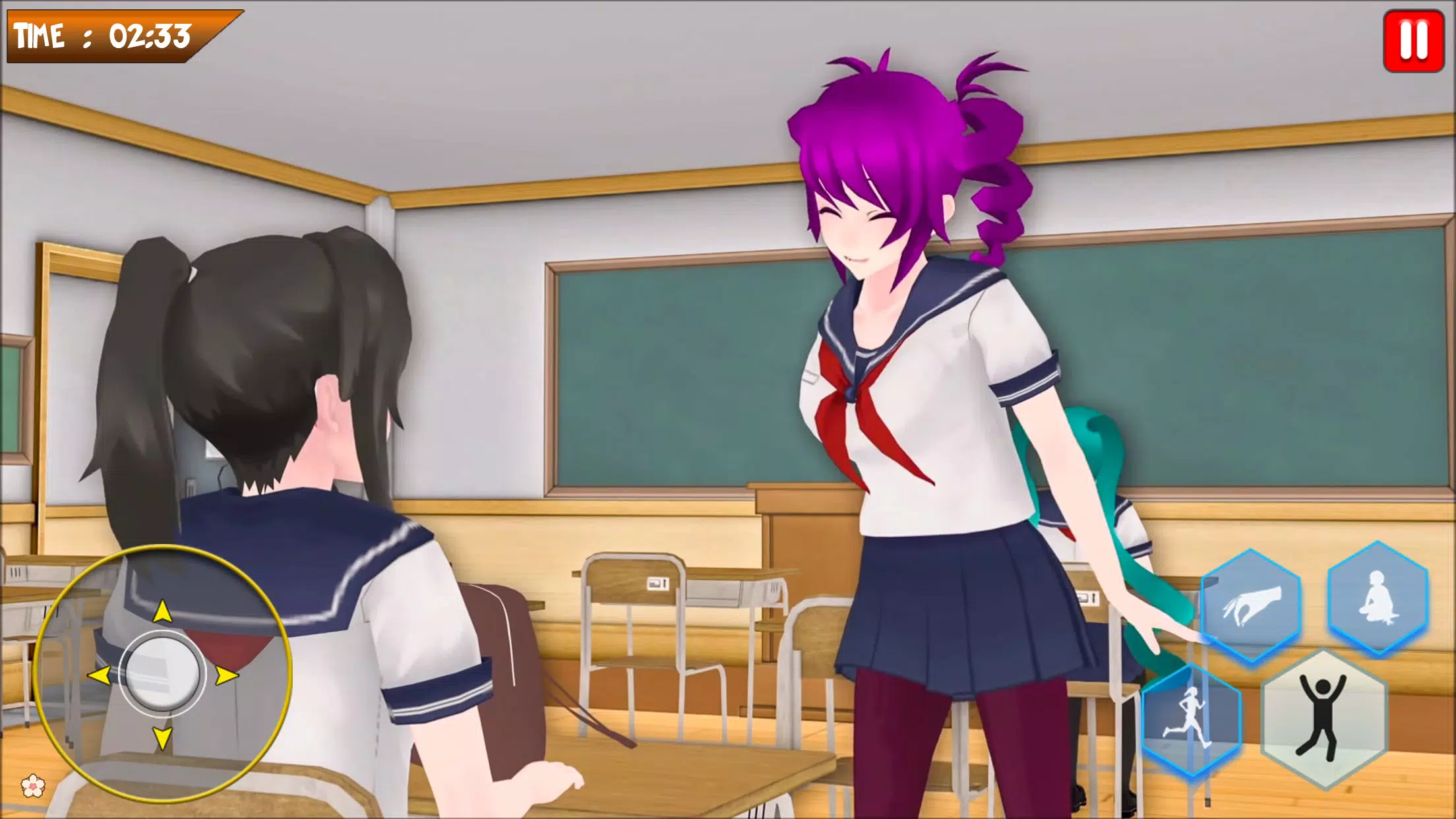 Download do APK de Anime Girl 3D: Japanese High School Life Simulator para  Android