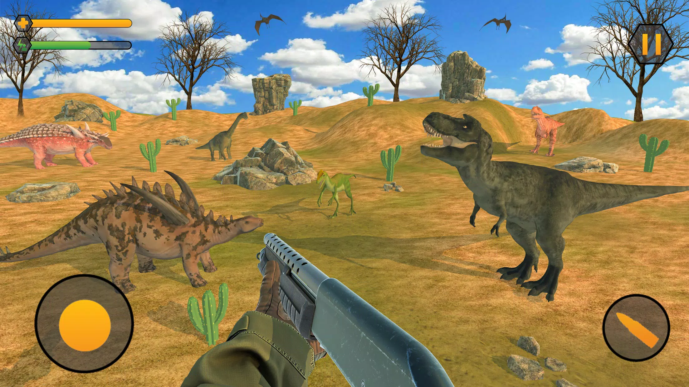 Jogo Dinosaur Hunter Survival no Jogos 360