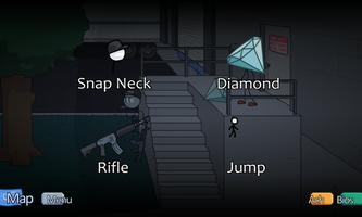 Stickman Diamond Mission Ekran Görüntüsü 2