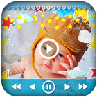 Baby Photo Effect Video Maker : Photo Animation icône