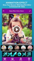 Baby Photo Effect Video Maker : Photo Animation capture d'écran 3