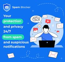 Spam Blocker pour Android Affiche
