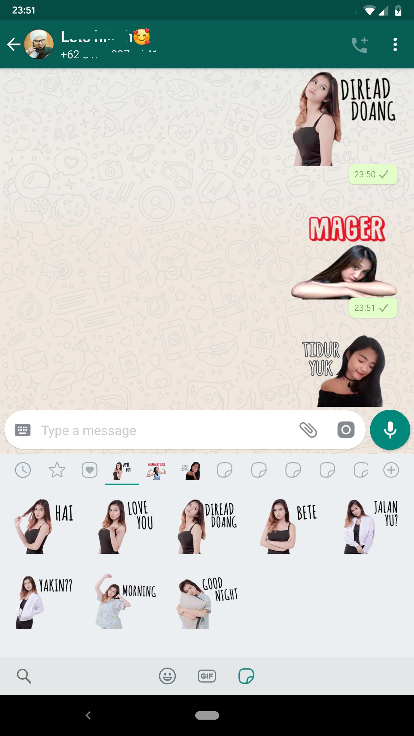 Kumpulan Stiker Cewek Seksi Wastickerapps For Android Apk Download