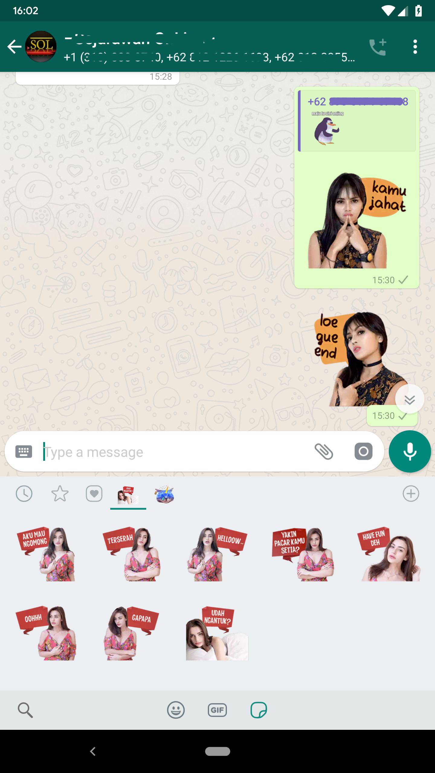 29 Buat Stiker Wa Wanita Cantik Terbaru Quotestops