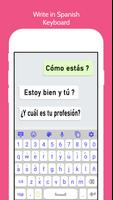 Spanish Language Keyboard 2023 スクリーンショット 1