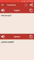 English Spanish Voice Translator Speak & Translate syot layar 1