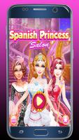 Spanische Prinzessin Dress Up & Salon Dress Up Plakat