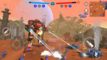 Mech War：Robot Combat FPS Game imagem de tela 1