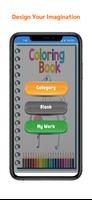 Space Color by Number Plakat