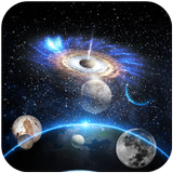 Space Live Lock Screen icon