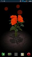 3D Rose Bouquet LWP Free imagem de tela 3