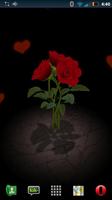 3D Rose Bouquet LWP Free スクリーンショット 1
