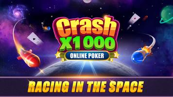 Crash x1000 - Online Poker Affiche