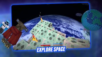 Space Craft - Minecraft Rocket imagem de tela 3