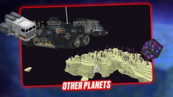 Space Craft - Minecraft Rocket capture d'écran 2