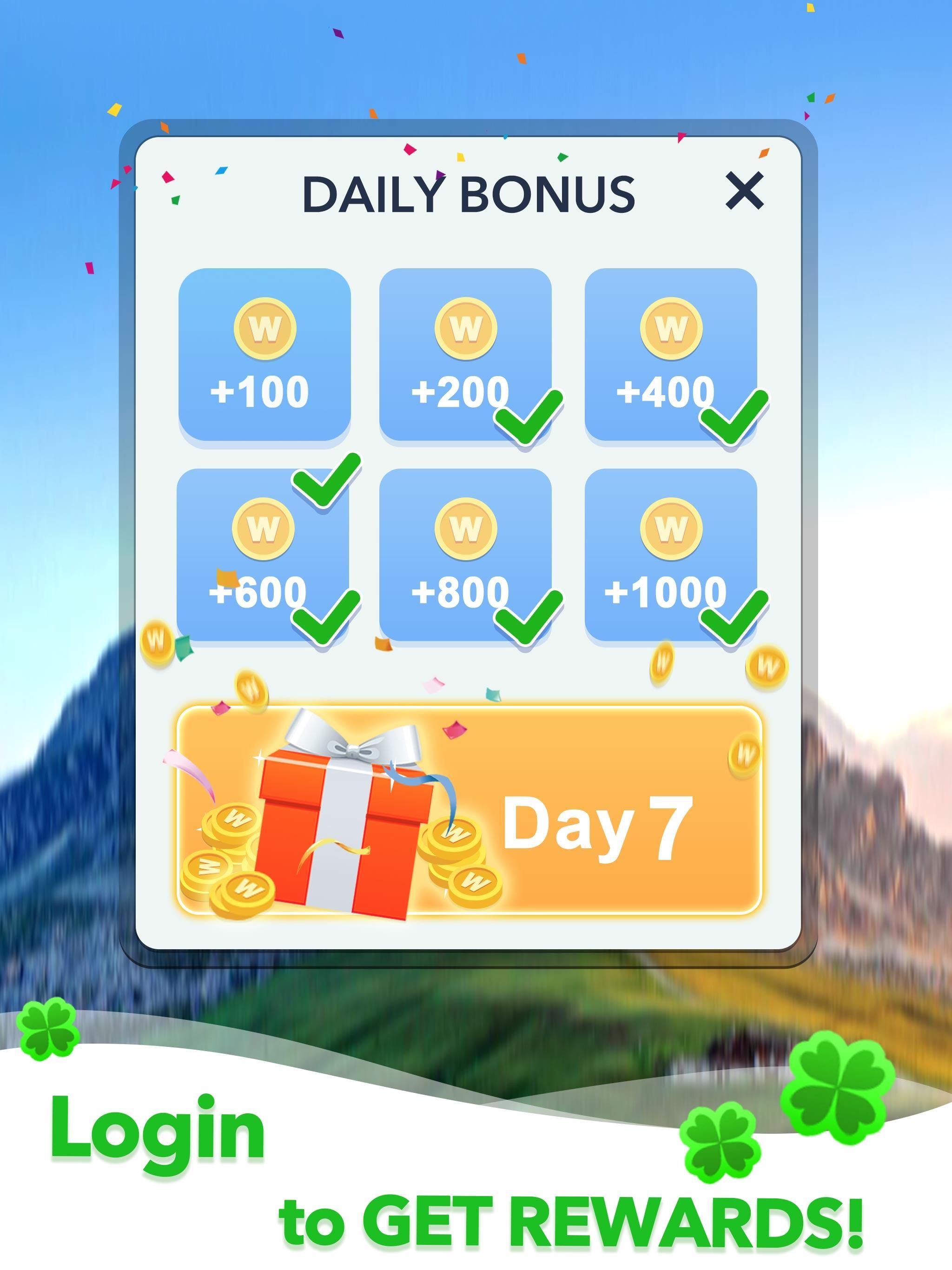 2 word connect. Word connect. Daily Bonus on Phone.