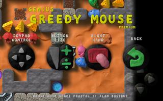 Genius Greedy Mouse Affiche
