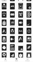 Monotone - Dark Icon Pack ภาพหน้าจอ 3