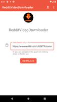 Video Downloader For Reddit Affiche