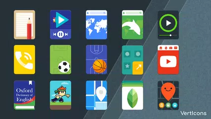 Verticons icon pack - Basic APK download